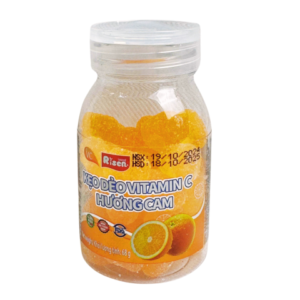 Kẹo dẻo vitamin C hương cam 68g
