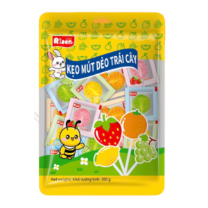 Kẹo mút dẻo trái cây 300g
