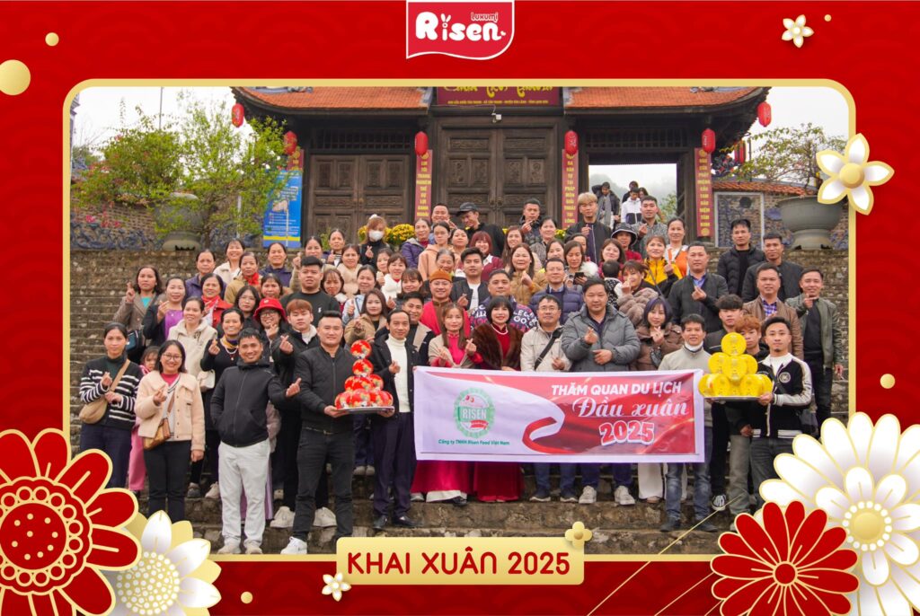 CÔNG TY TNHH RISEN FOOD VIỆT NAM –  CẦU MAY, ĐÓN LỘC ĐẦU NĂM – GẮN KẾT YÊU THƯƠNG