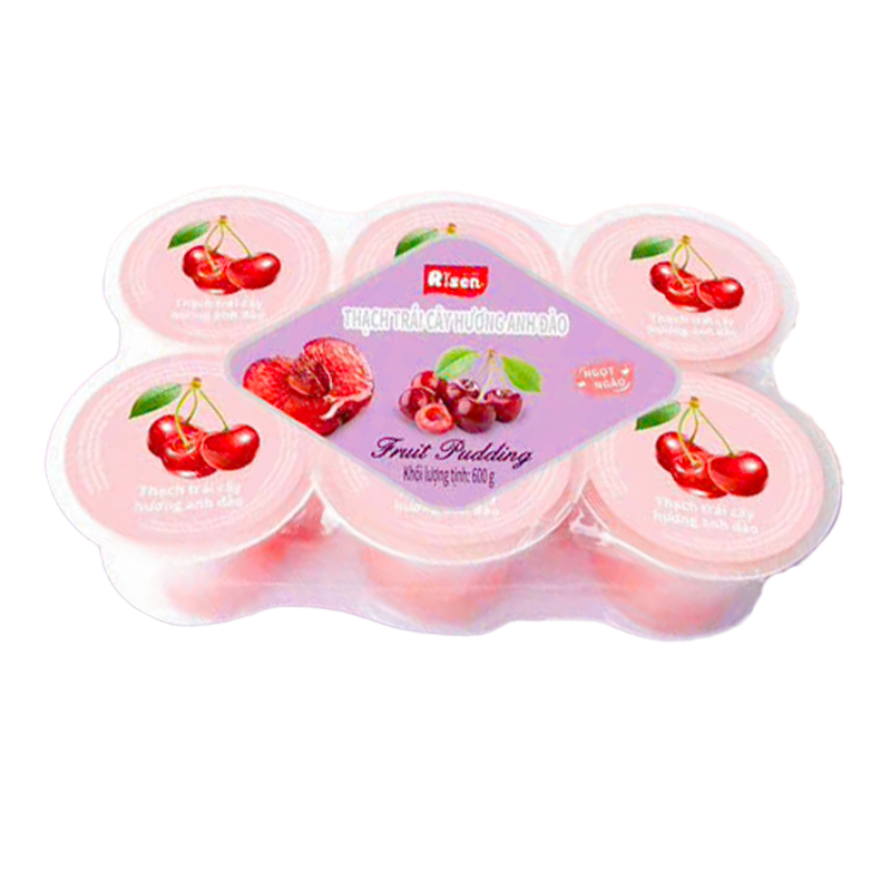 Thạch trái cây vị Anh Đào